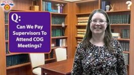 PSATS' Question of the Week | Can We Pay Supervisors To Attend COG Meetings? (Oct.24, 2024)(1:50)